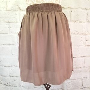 Mossimo Sheer Lined Skirt